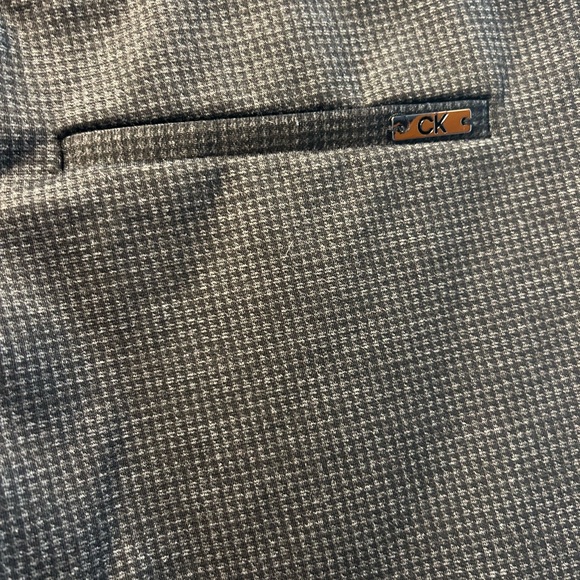 Calvin Klein Houndstooth Patterned Trousers - Picture 4 of 4